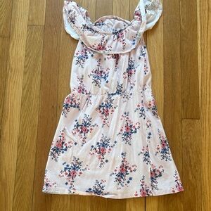 H&M Floral Kids Dress - Pink and Navy